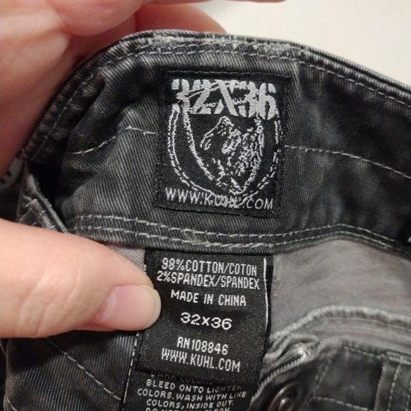 Kuhl Men's Vintage Patina Dye Rydr Straight Leg Pants Sz 32 X 36-Gorpcore Hiking - Picture 3 of 9